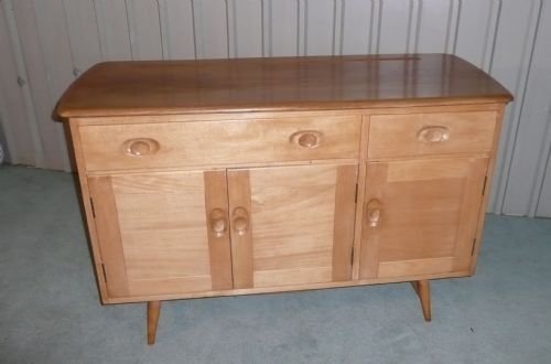 1960s ercol beech and elm sideboard