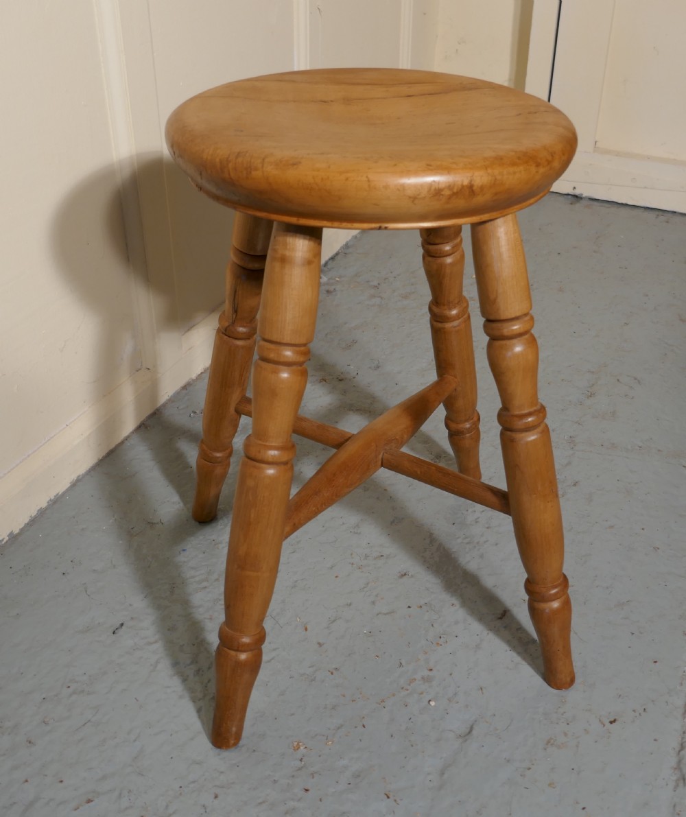 a victorian elm farmhouse kitchen stool