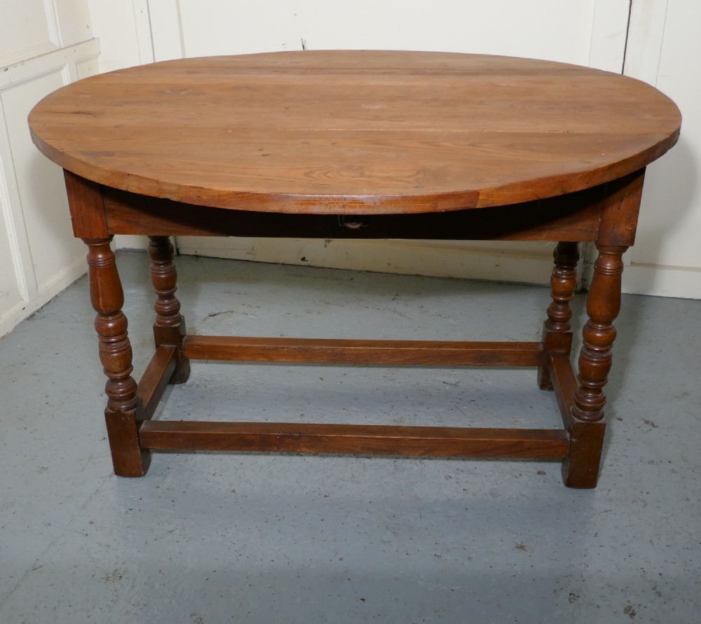 french country elm drop leaf table kitchen dining table