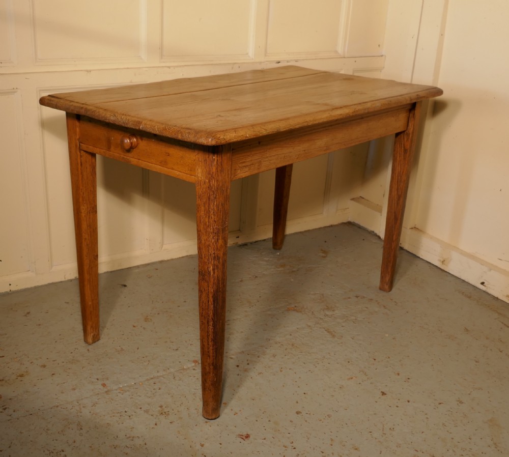 victorian planked top farmhouse kitchen pine table
