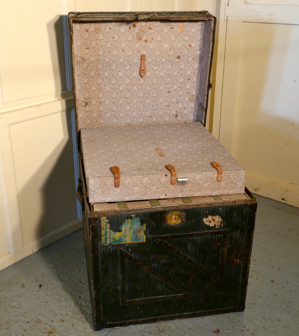 19th century travel trunk by innovation