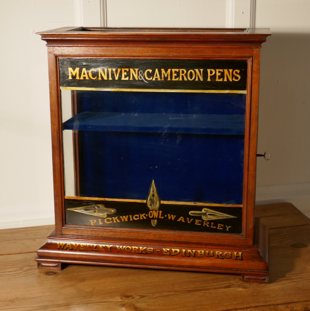 macniven cameron pens display cabinet