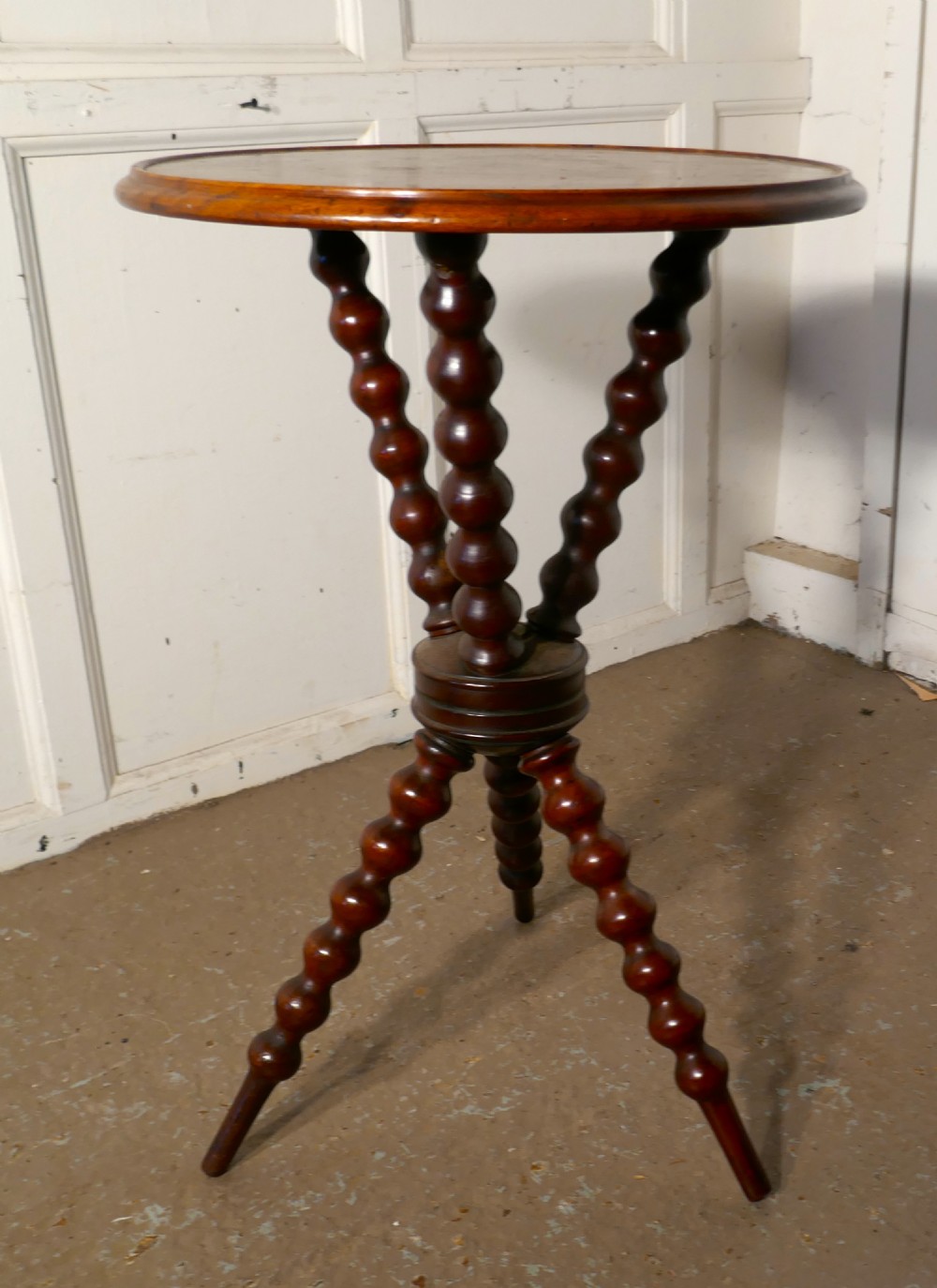mahogany gypsy style wine table