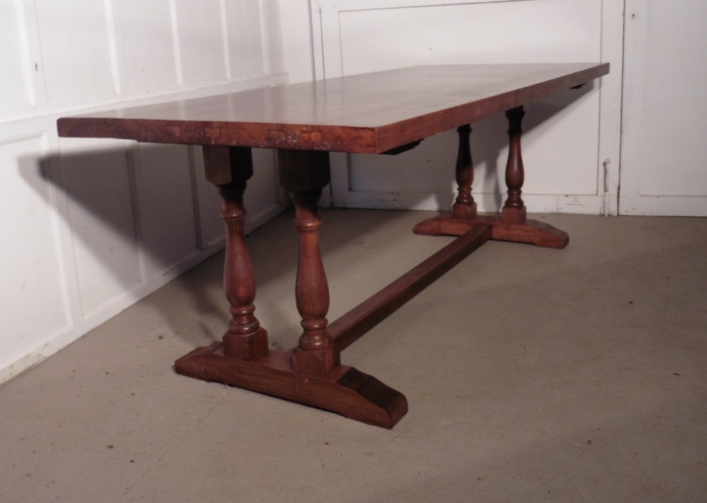 french refectory style country oak table