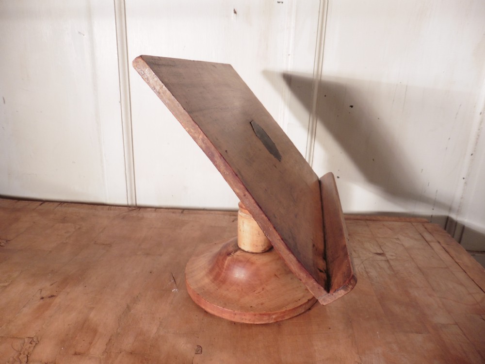 a french sycamore book rest reading or music stand lutrin