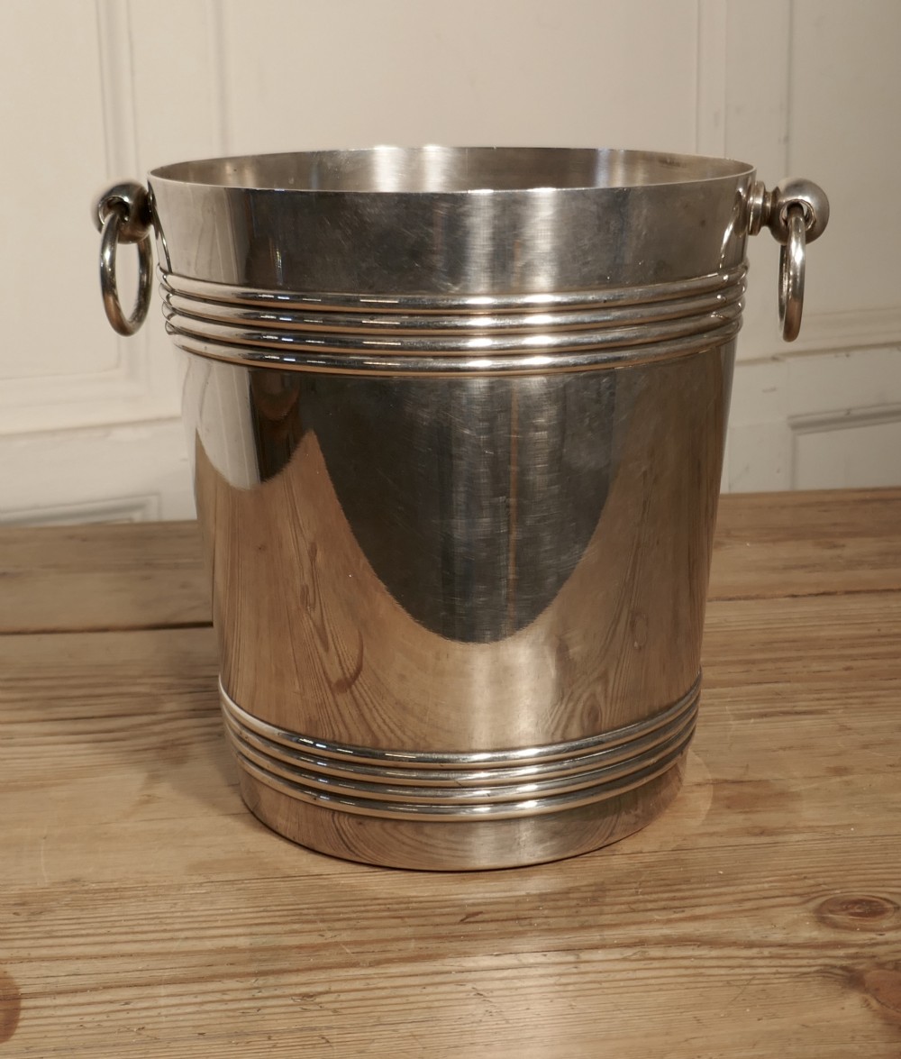 a fine french art deco wine cooler by gallia