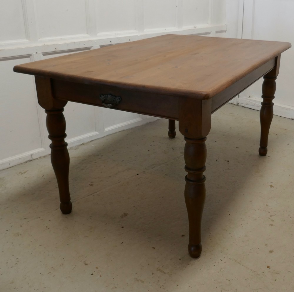 old farmhouse pine table