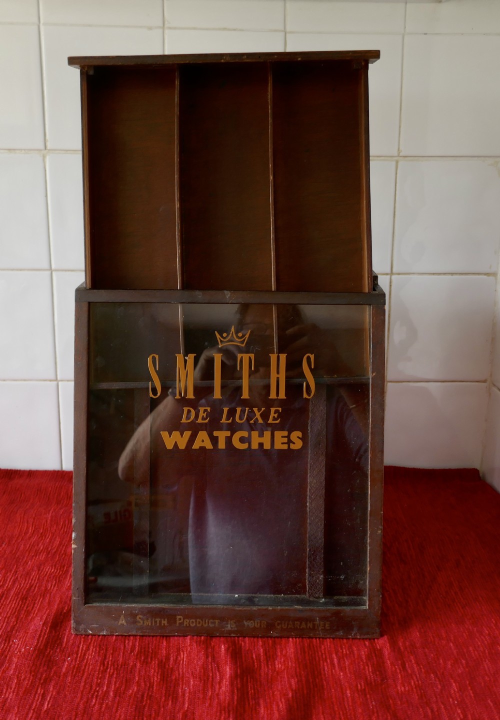 smiths watchmakers shop display cabinet