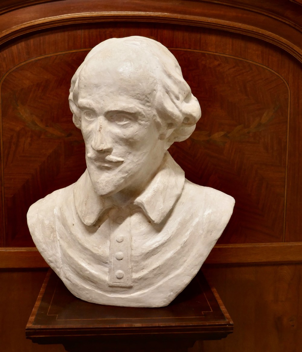 a good large bust of william shakespeare