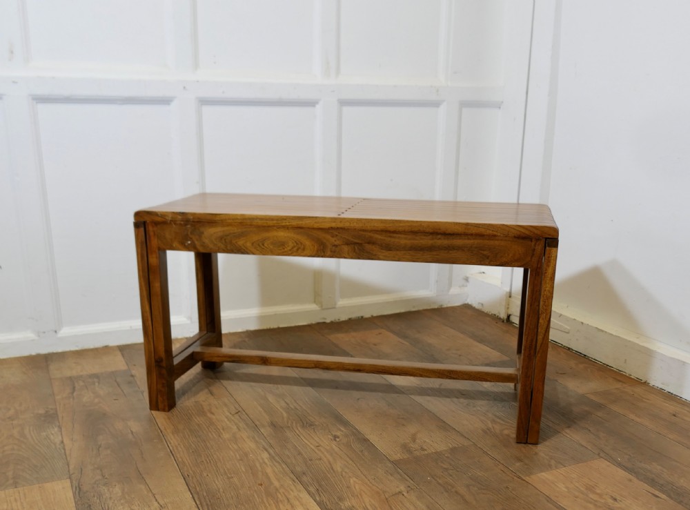 mid century metamorphic extending teak luggage rack coffee table