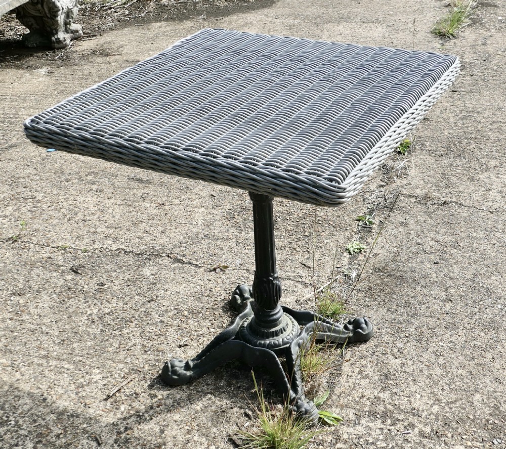 sturdy weather proof garden table