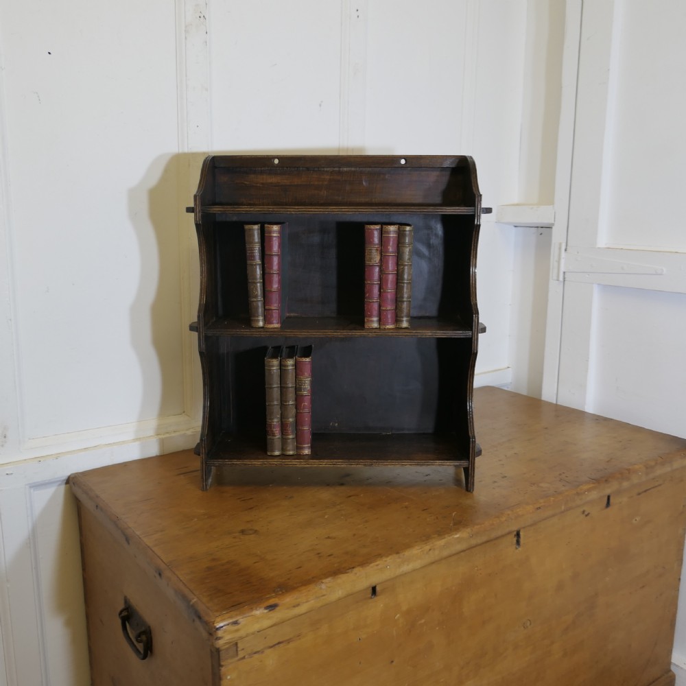 oak wall hanging shelf