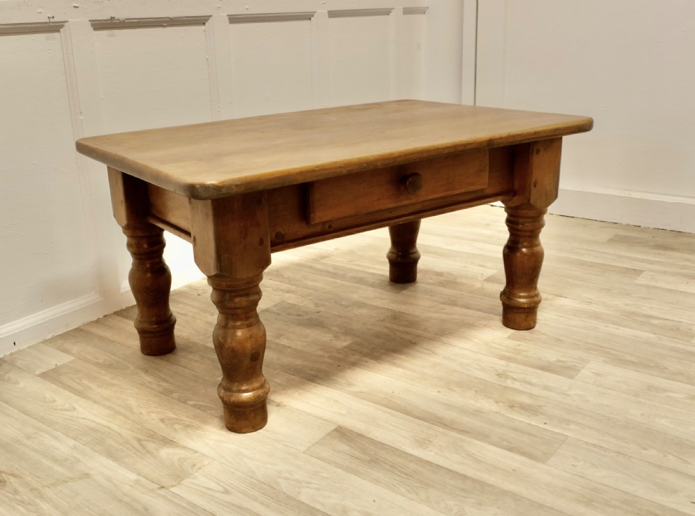 pine farmhouse coffee table