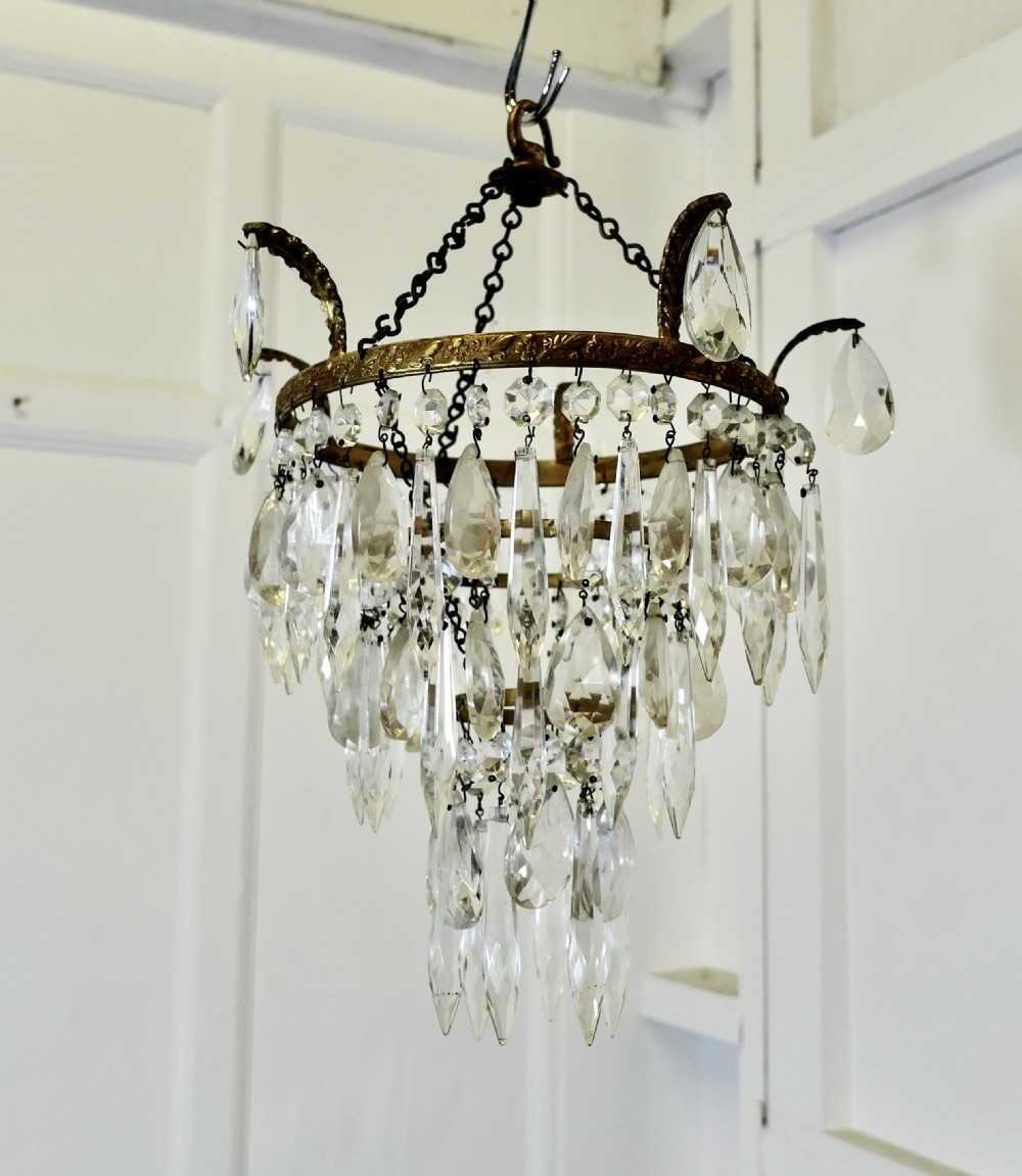 charming 3 tier waterfall lampshade chandelier