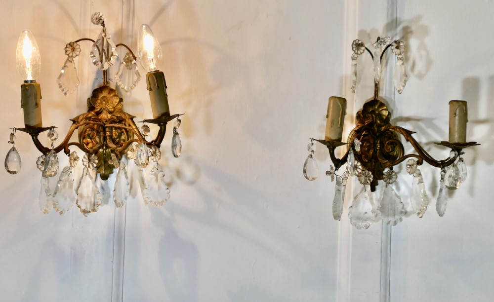 a pair of twin wall chandeliers twin sconce wall lights