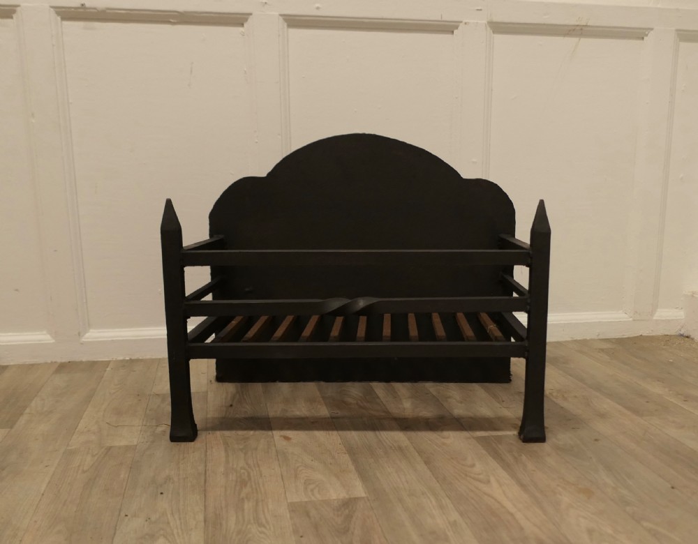 large free standing fire basket iron fire grate